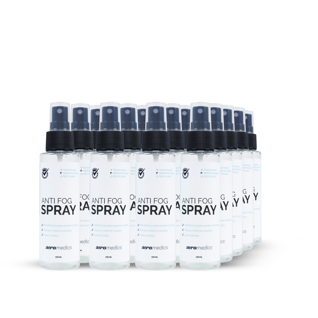Airomedics Anti Fog Spray 100 ml (20 Pack)