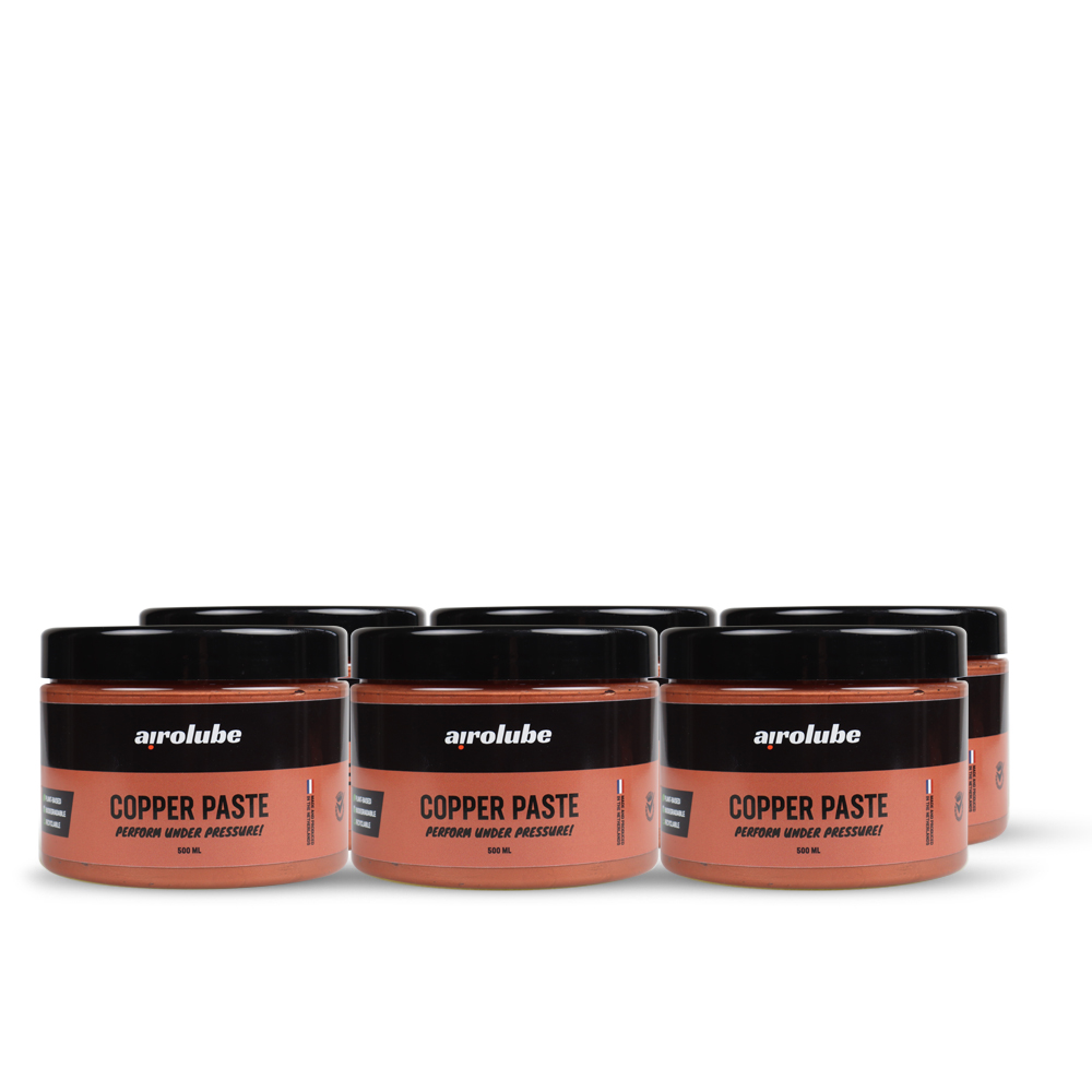 Copper Paste 500 ml (6 Pack + 6 kwasten)